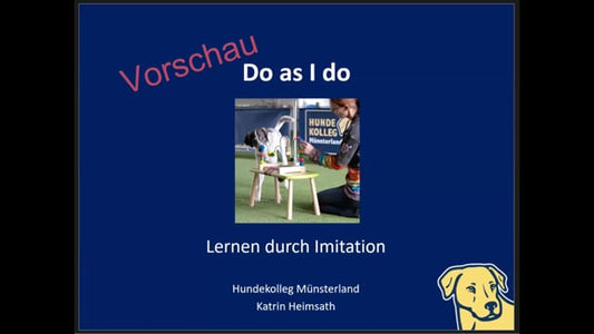Do as I do - Mach's mir nach!